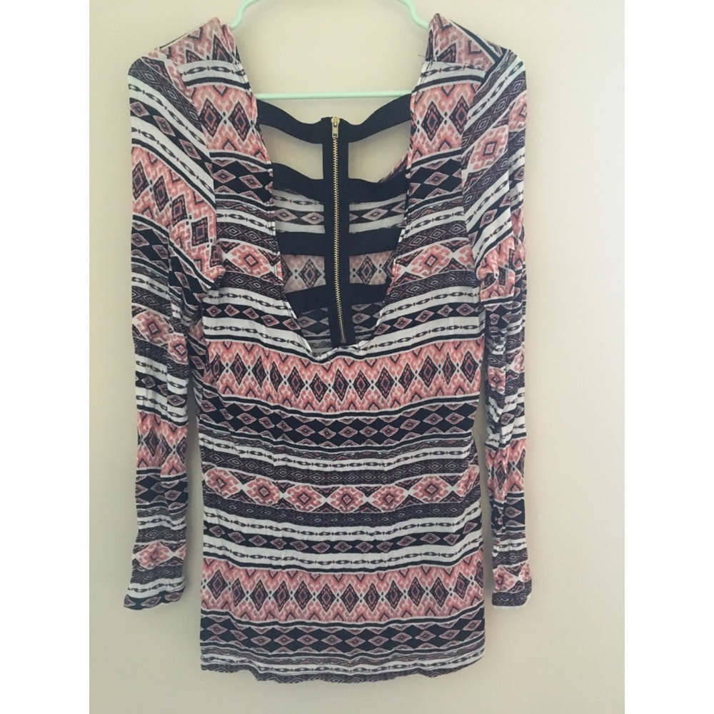 Charlotte Russe Cut Out Back Top